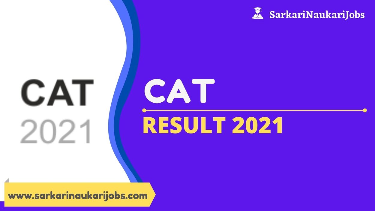 CAT Result 2021