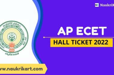 AP ECET Hall Ticket 2022