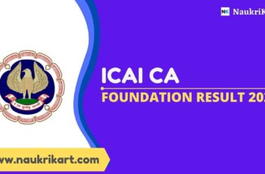 ICAI CA Foundation Result 2022