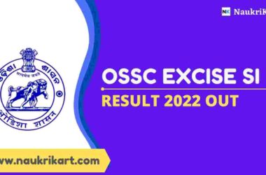 OSSC Excise Sub Inspector Result 2022 1