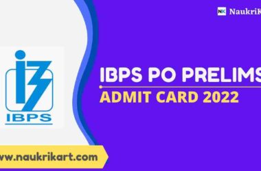 IBPS PO Prelims Admit Card 2022