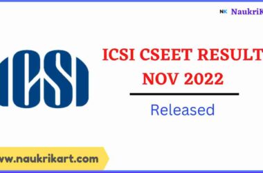 ICSI CSEET Result