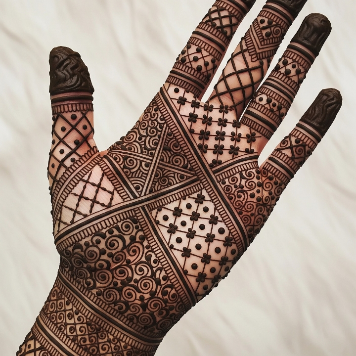 Geometric Harmony Full Hand