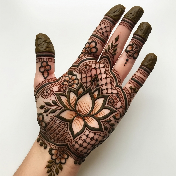 The Lotus of Purity Full Palm